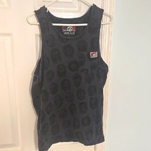 Lurking class Tank Top with Skull Patch